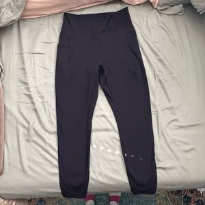 Spyder Black High-Waisted Leggings